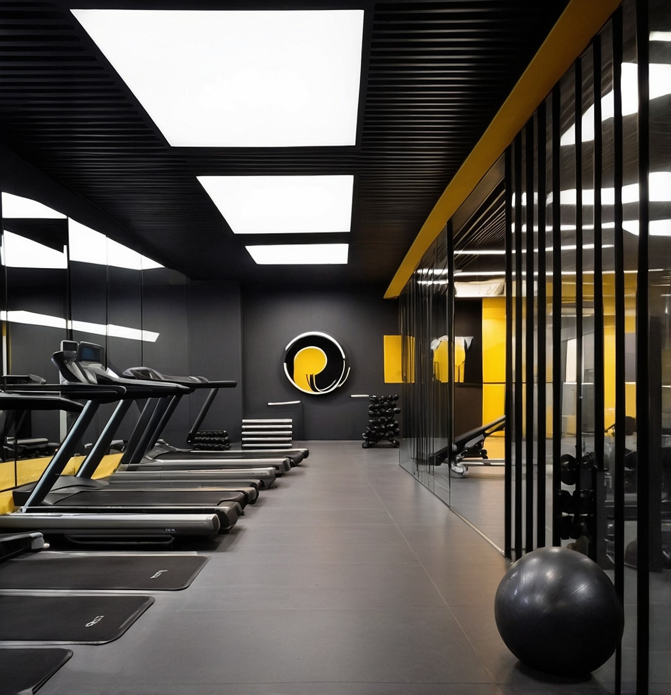Ambiente exclusivo para entrenar con elegancia